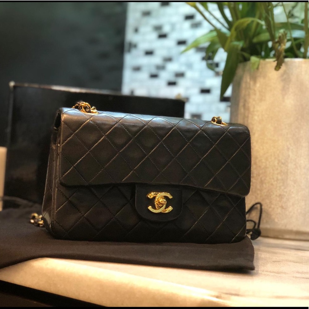 CHANEL double flap bag